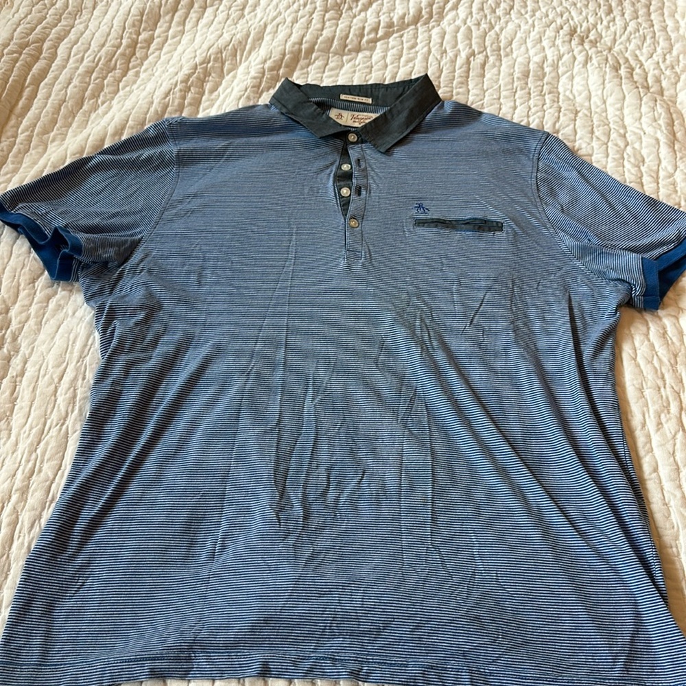 Penguin size xl slim fit polo